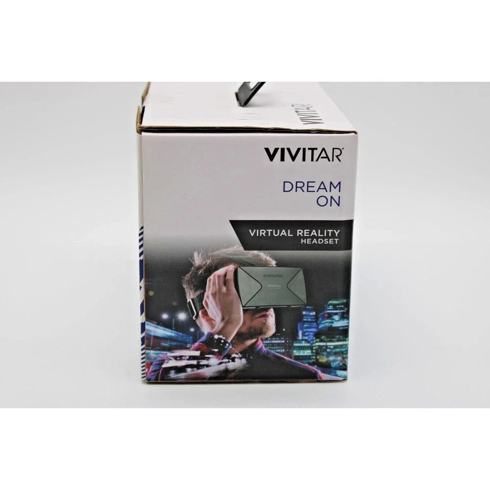 NEW Vivitar Dream On Virtual Reality Headset - 2016 VR-180 Viewer - Sealed
